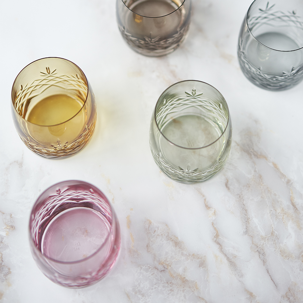 Frederik Bagger Crispy Aqua vannglass 23 cl 2 stk emerald