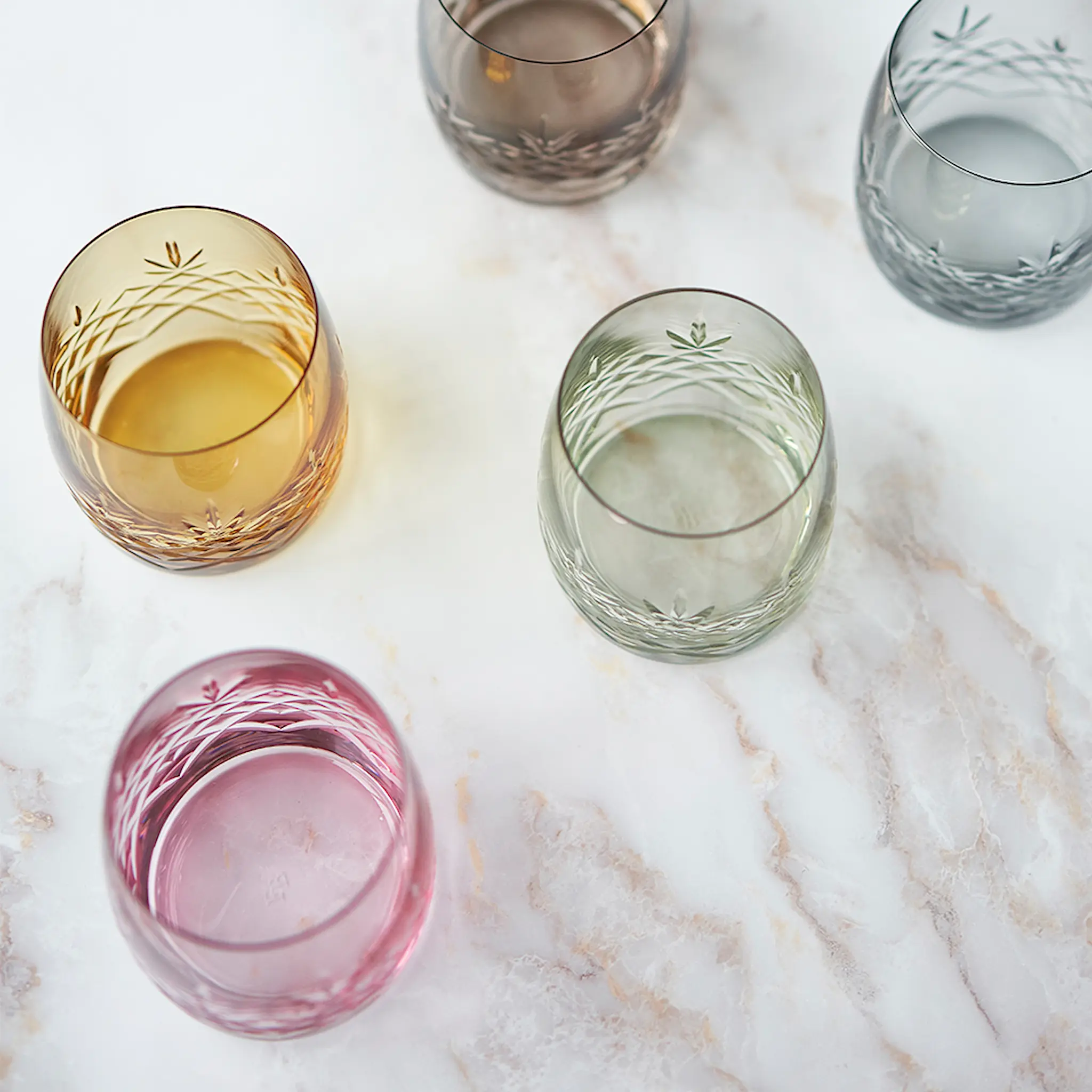 Frederik Bagger Crispy Aqua vannglass 23 cl 2 stk emerald