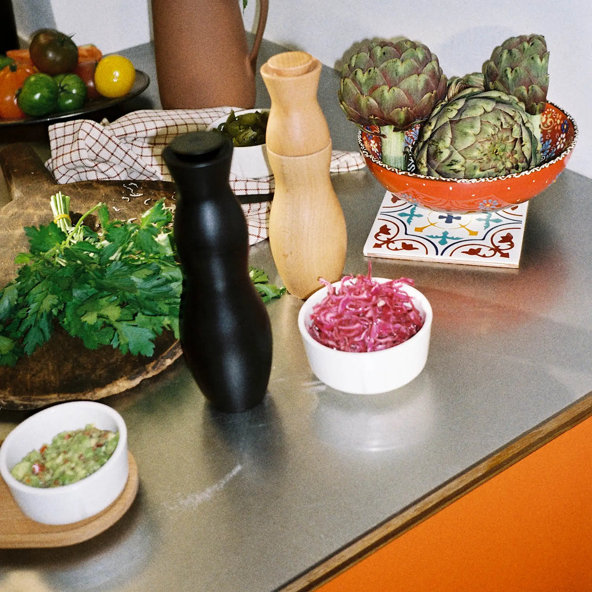 Rosendahl Grand Cru snacksskål med sked 9 cm vit