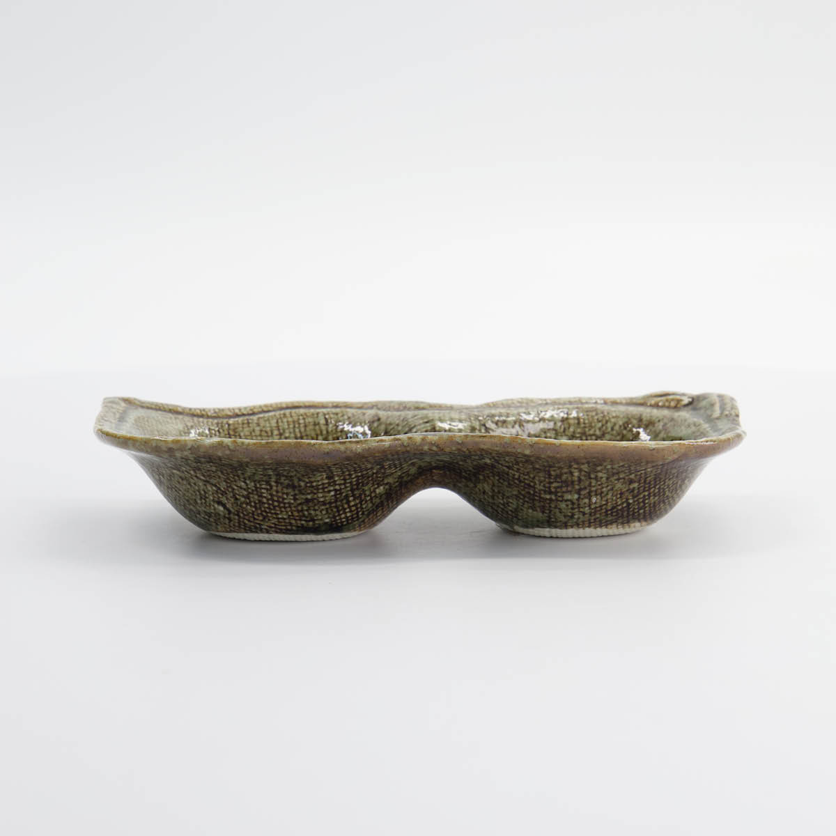 Tokyo Design Studio Mino Craft såsfat 19,5 cm 2-pack yamasan grön