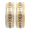 Steel - Crystal Sparkle örhängen kristallstenar guld