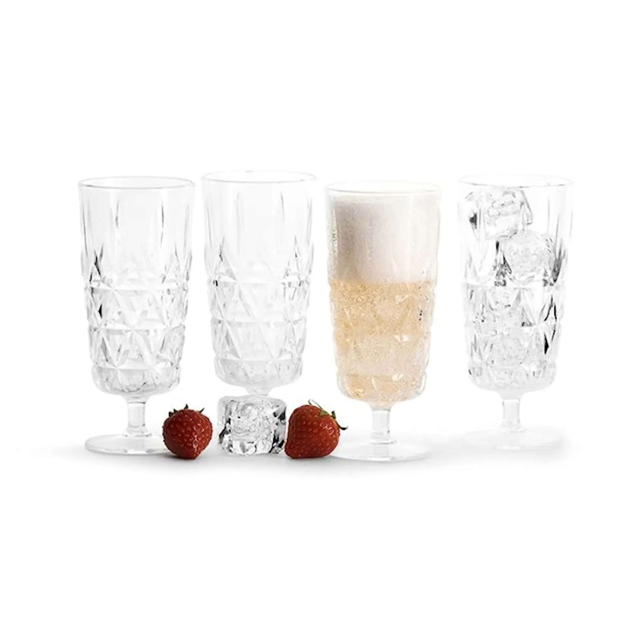 Sagaform Picknick Glas hög 20 cl 4-pack