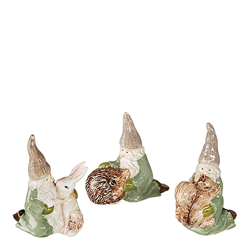 Metsätonttu mini 5 cm 3 osaa