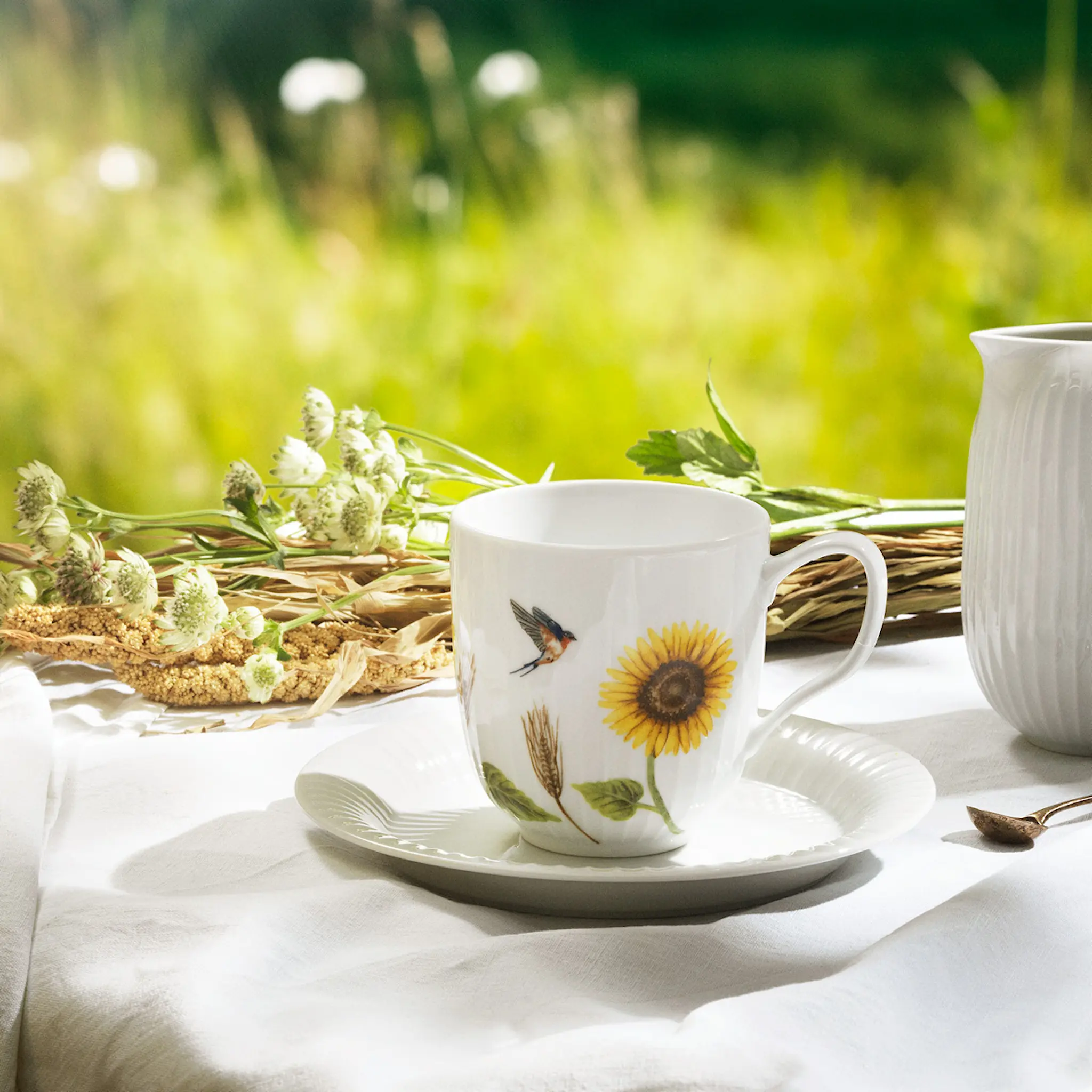 Kähler Hammershøi Summer Muki 33 cl Sunflower