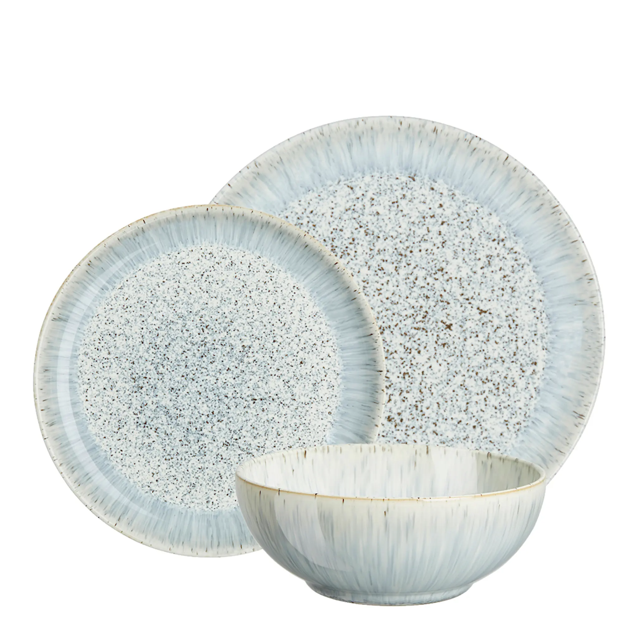 Denby Halo Speckle Aloituspakkaus 12 osaa