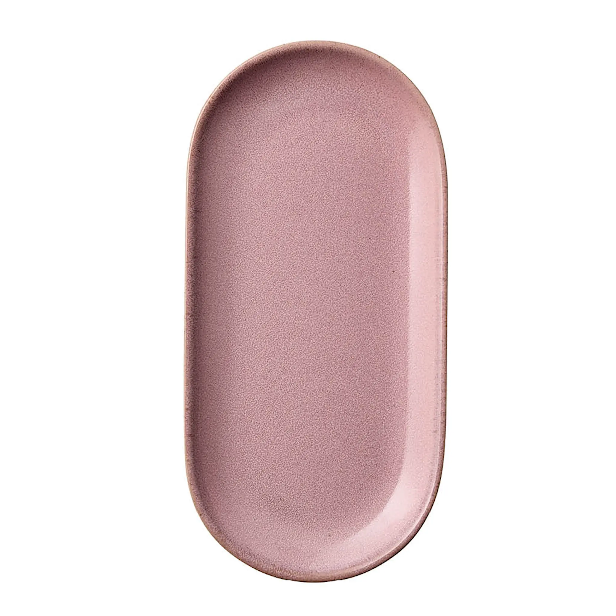 Aida RAW Colour oval tallerken 25 cm Roseish