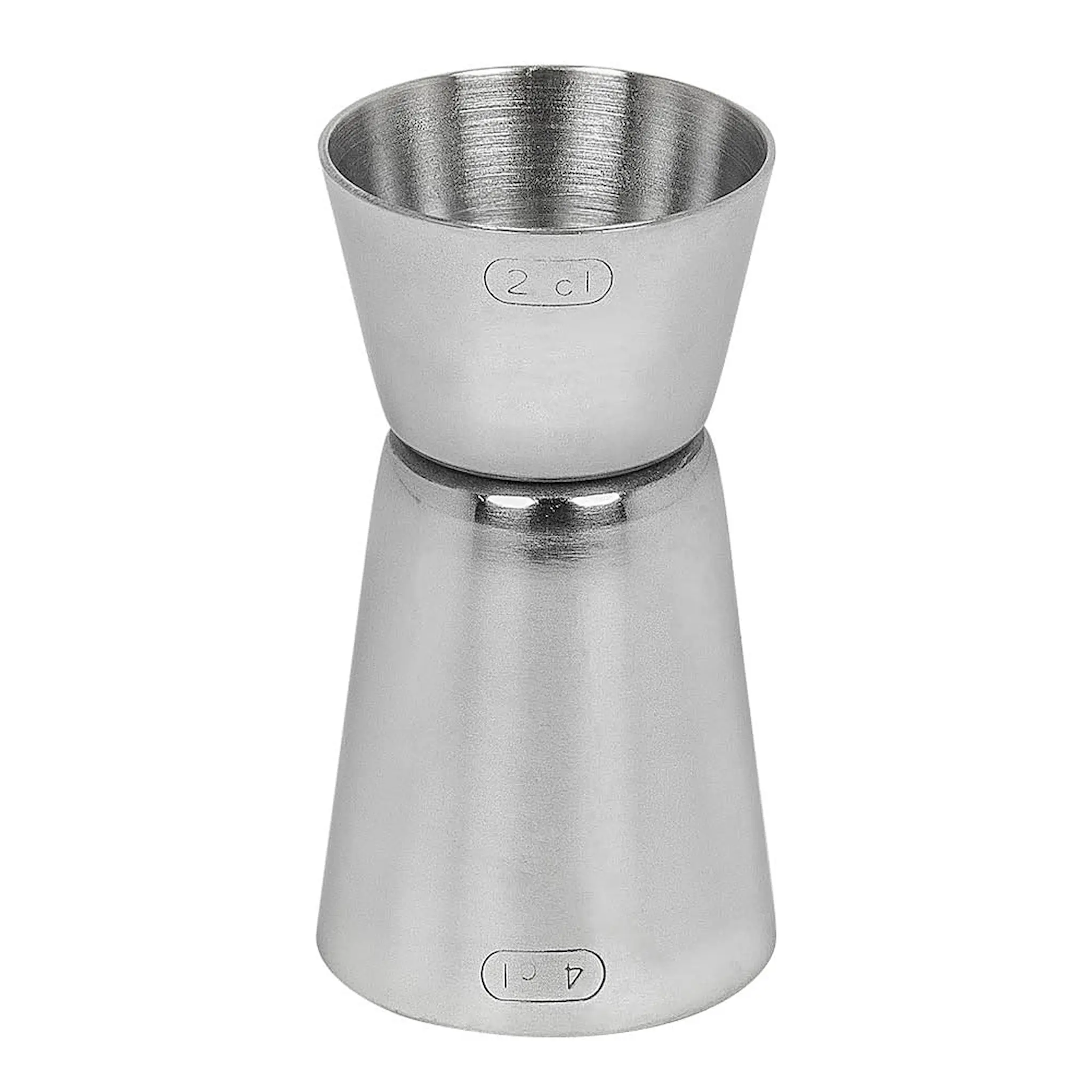 Exxent Jigger 2/4 cl stål