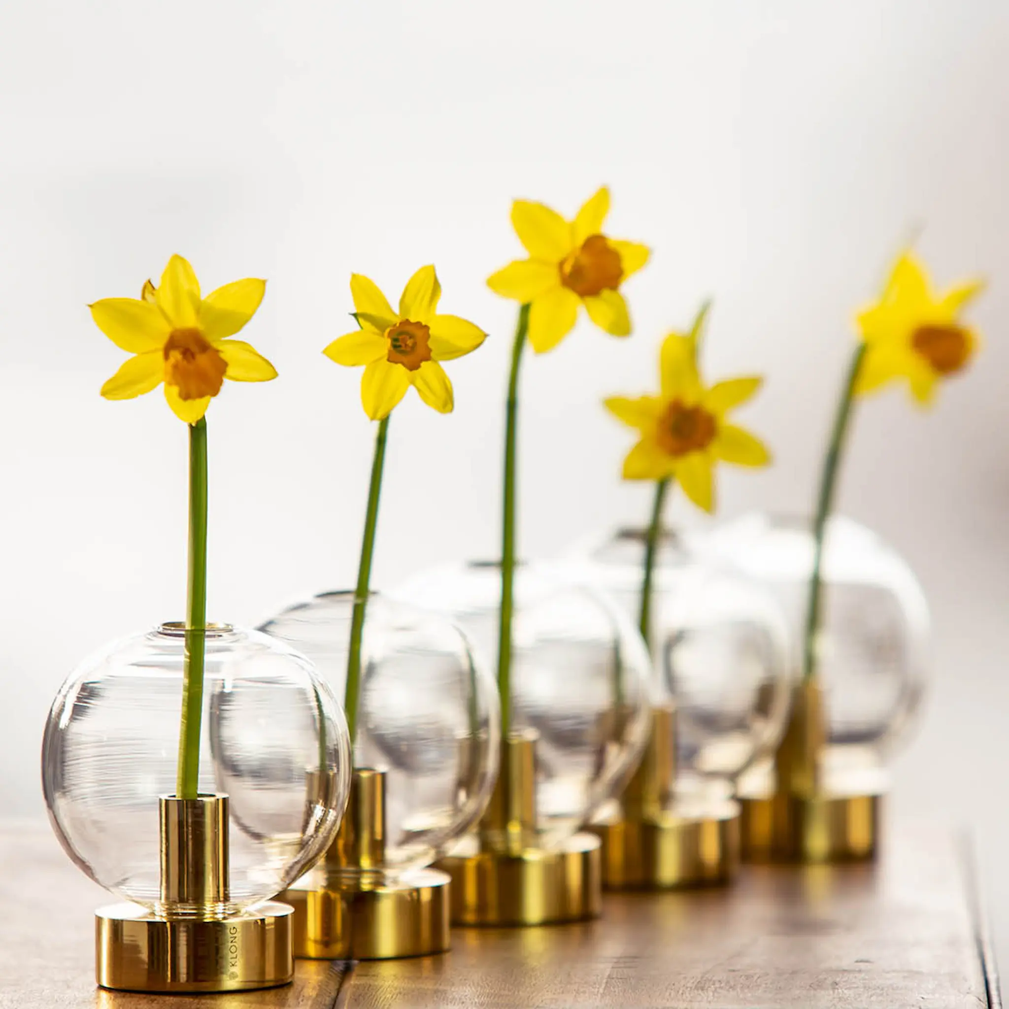 Klong Orbis Maljakko 8x7 cm Lasi/Messinki