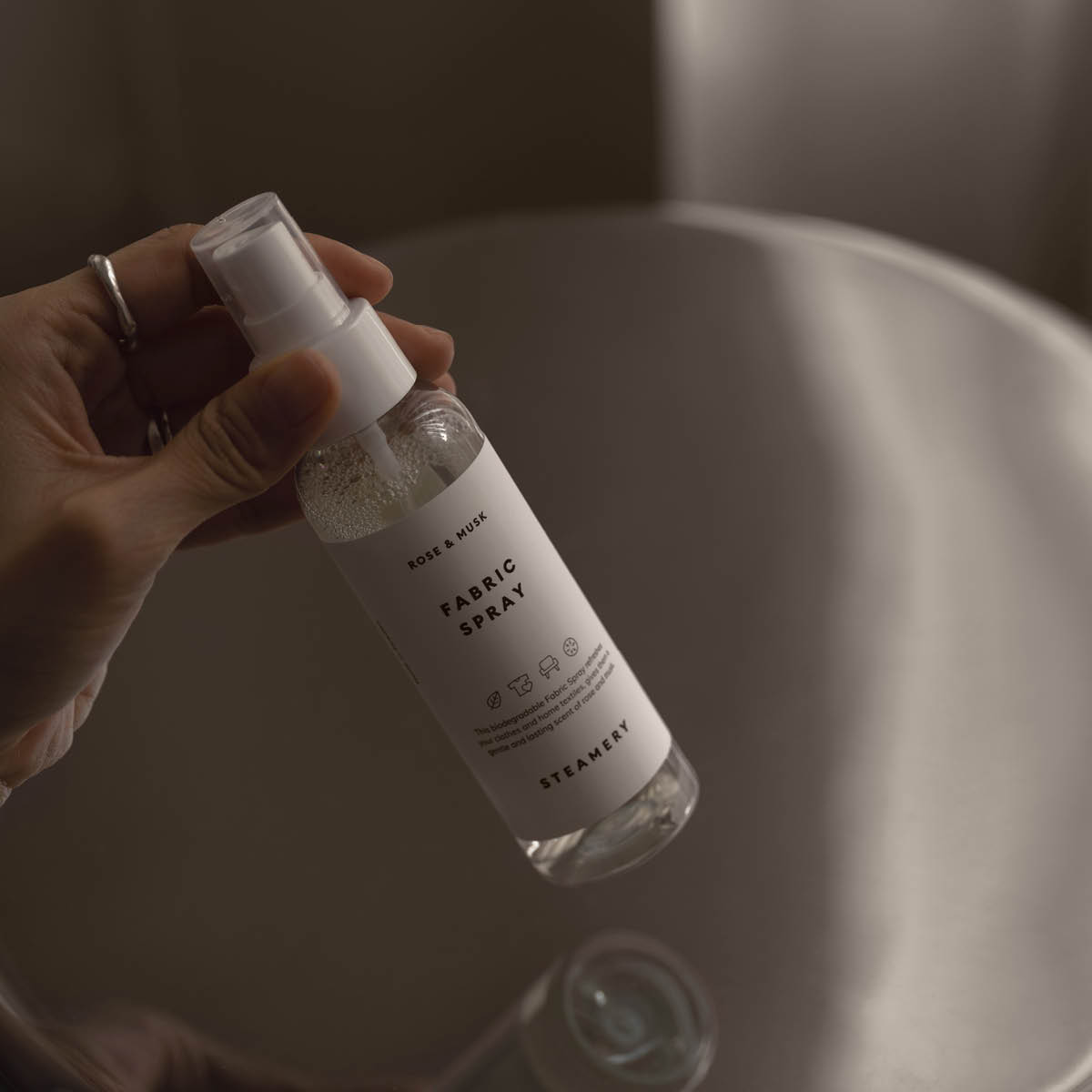 Steamery Textilspray ros & mysk 100 ml