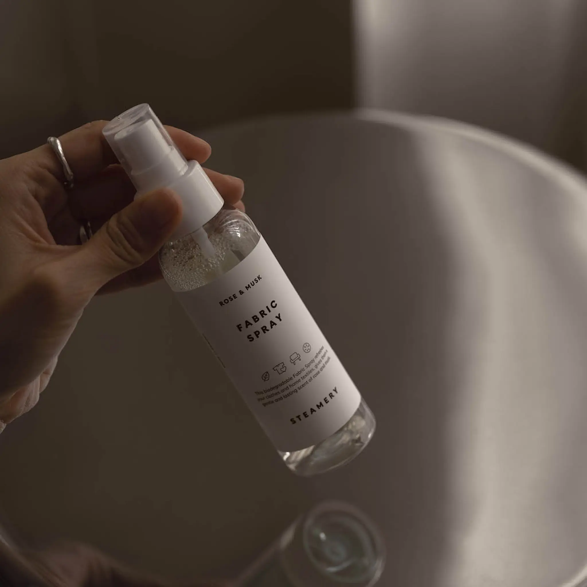 Steamery Textilspray ros & mysk 100 ml