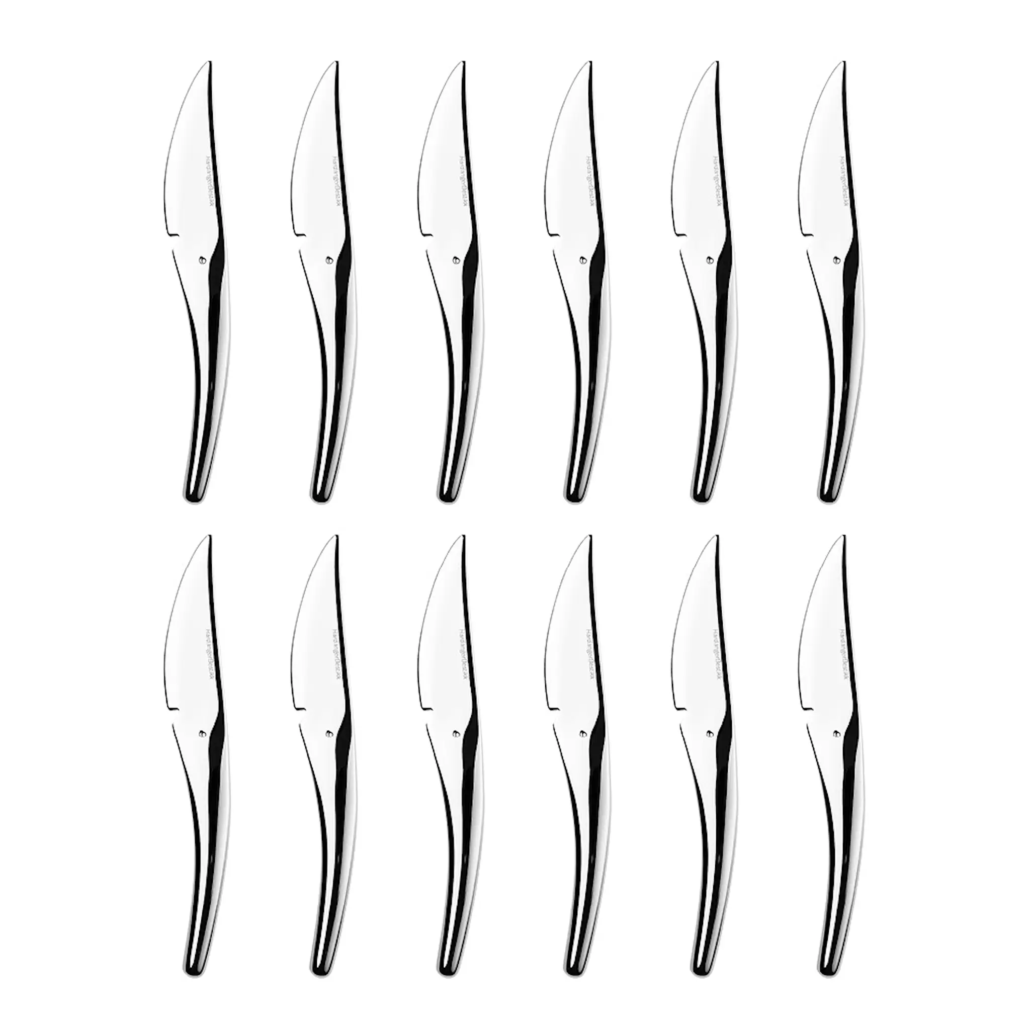 Hardanger bestikk Hardanger ostkniv / fruktkniv 12-pack