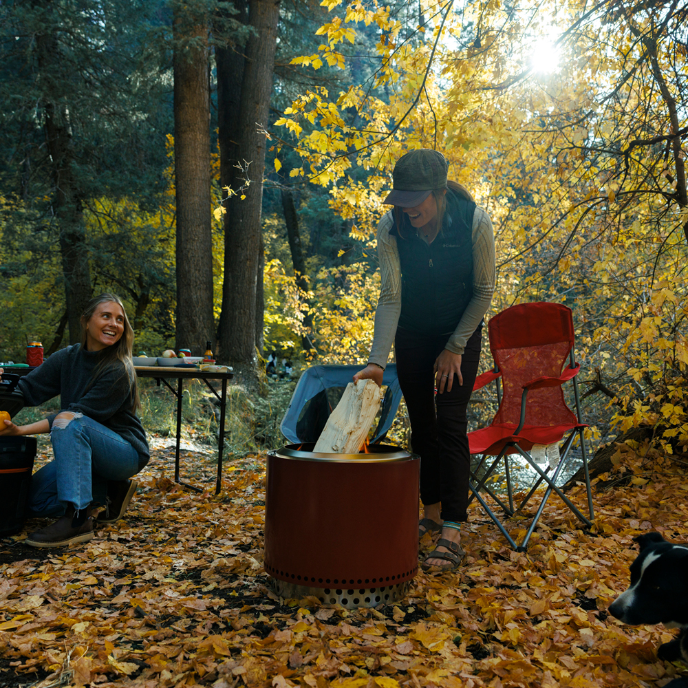 Solo Stove Bonfire + stand 2.0 Satuvotn tulisija 49,5x44,5 cm Mulberry