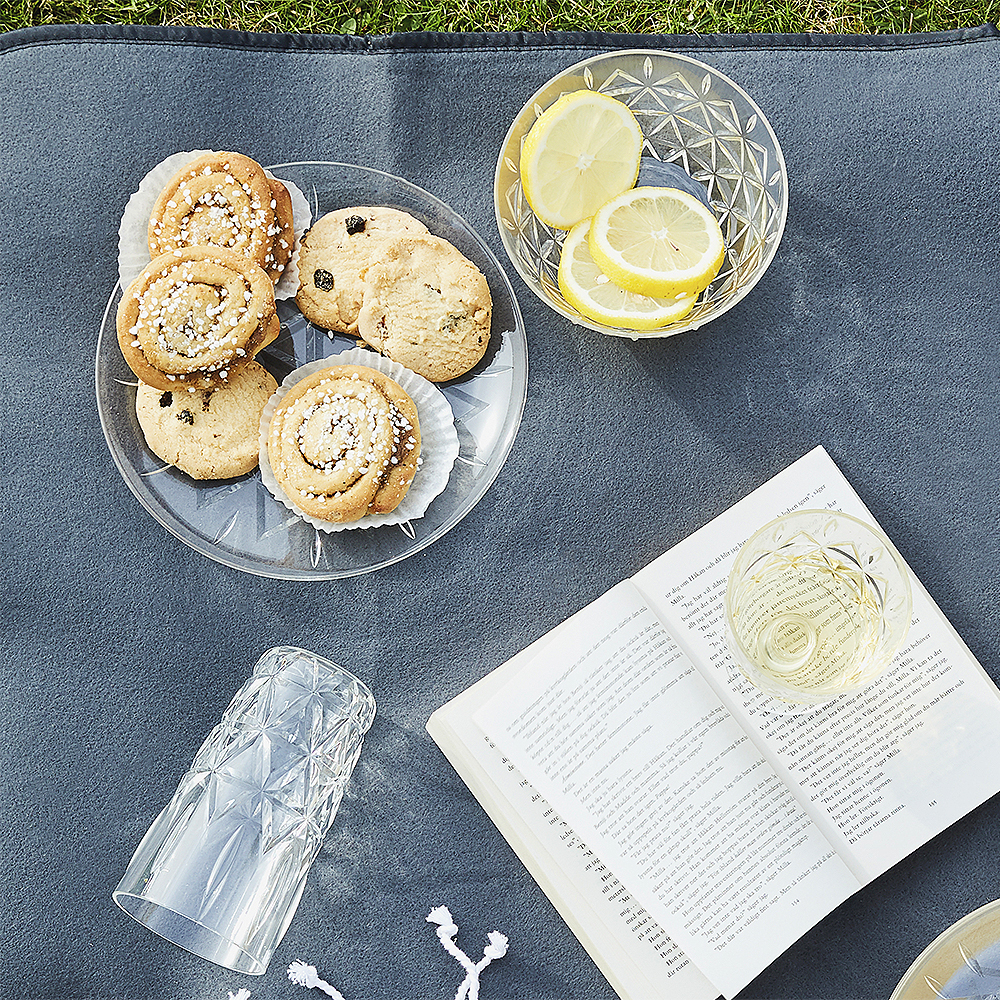 Sagaform Juni piknik tallerken 20 cm 4 stk