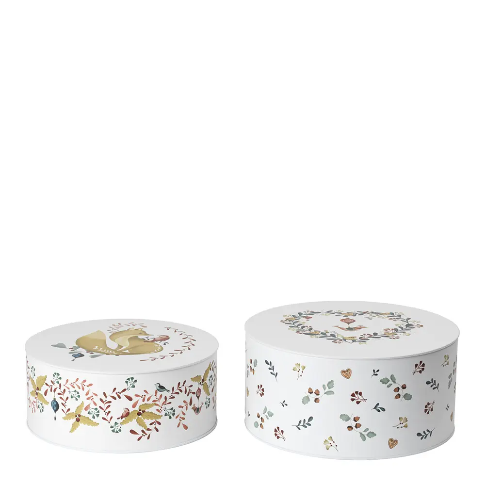 Grand Cru Cottage Säilytyspurkki 20+22 cm Valkoinen