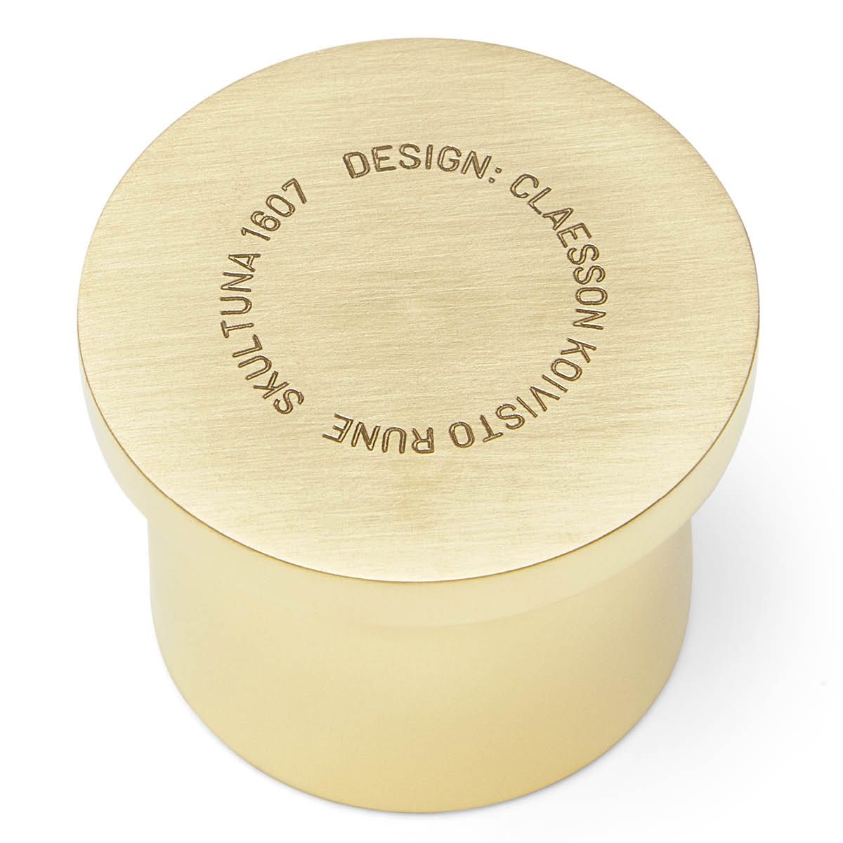 Skultuna Bijou lysestake 3,9 cm brass