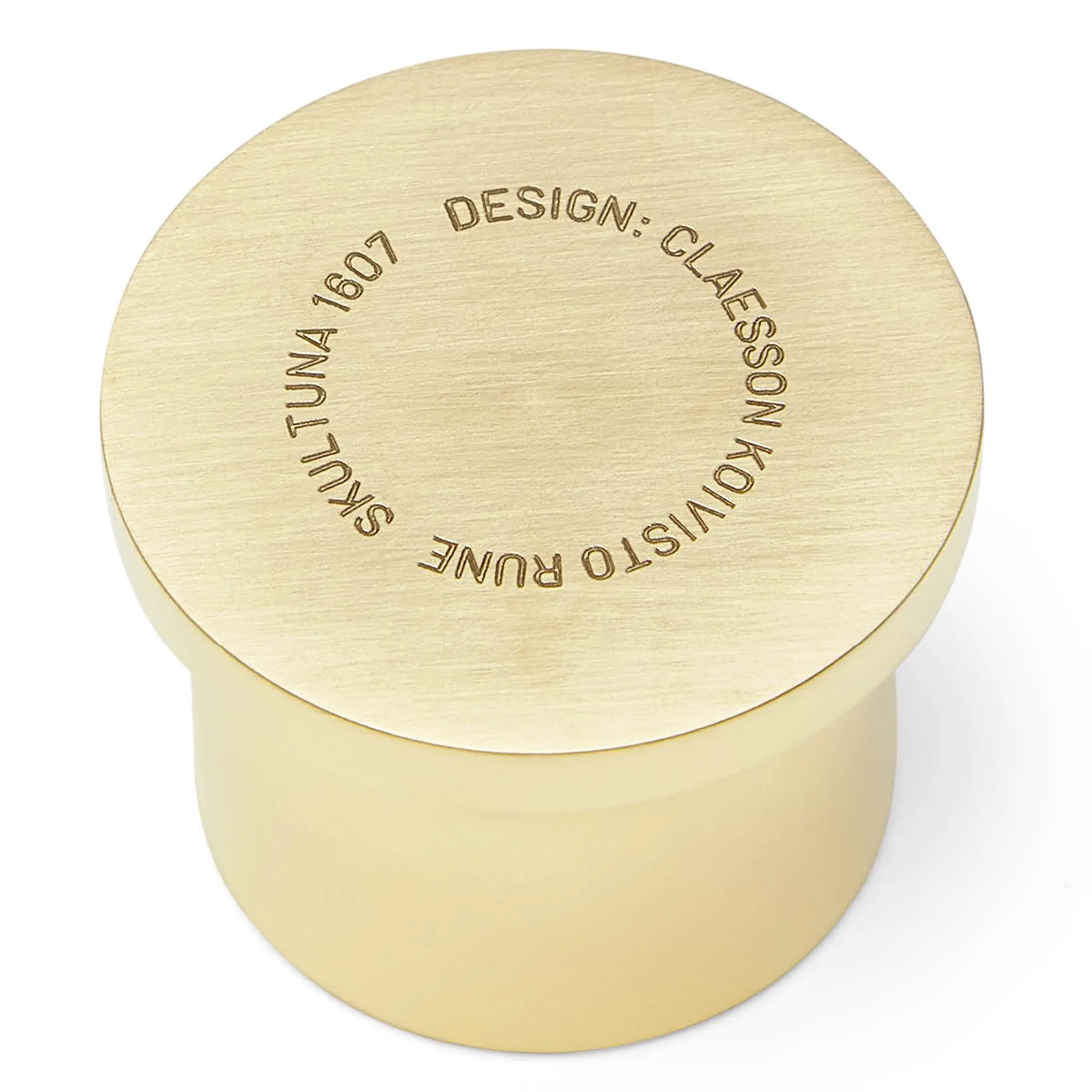 Skultuna Bijou kynttilänjalka 3,9 cm messinki