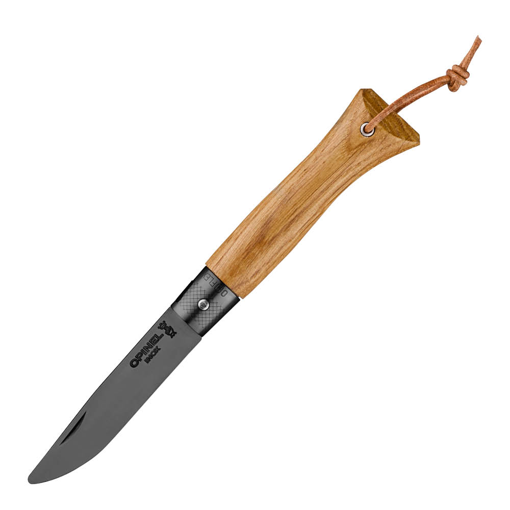 Opinel - néo6 Opiflex Taittoveitsi 7 cm Musta tammi