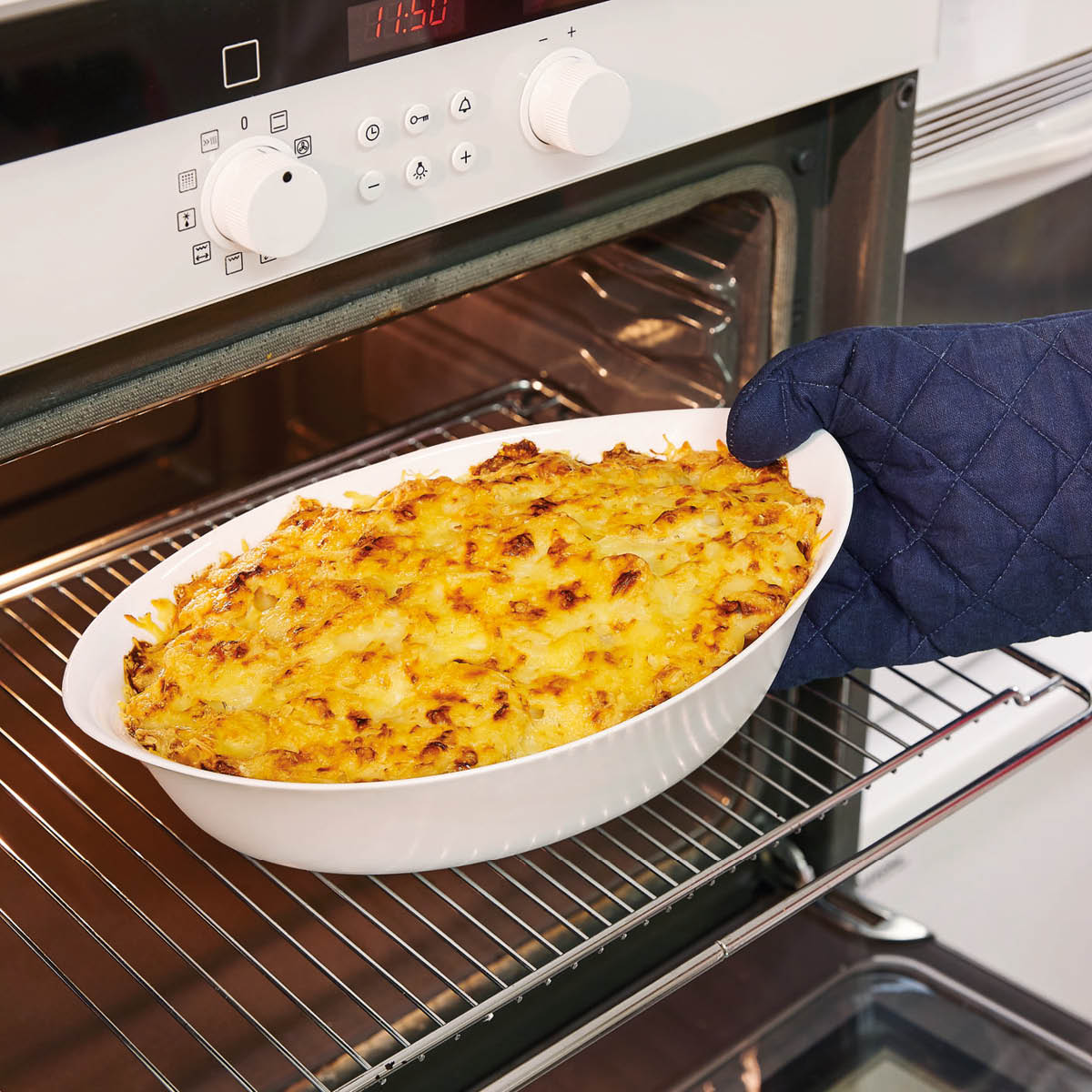 Luminarc Smart Cuisine Carine Uunivuoka 33x20 cm Valkoinen