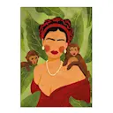 Raissa Oltmanns poster 30x40 cm frida and monkeys