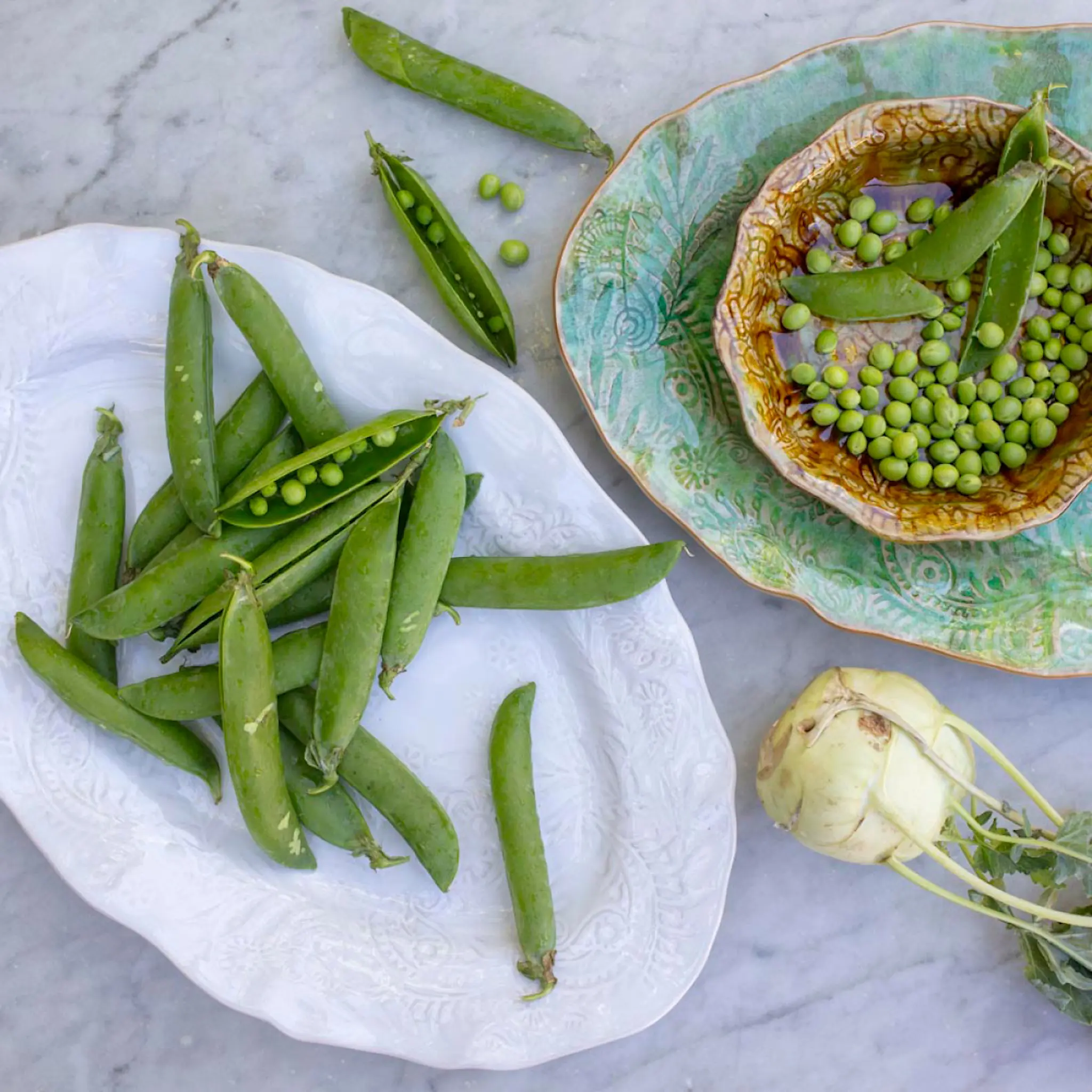 Sthål Arabesque Tarjoilulautanen 40x25 cm Seaweed