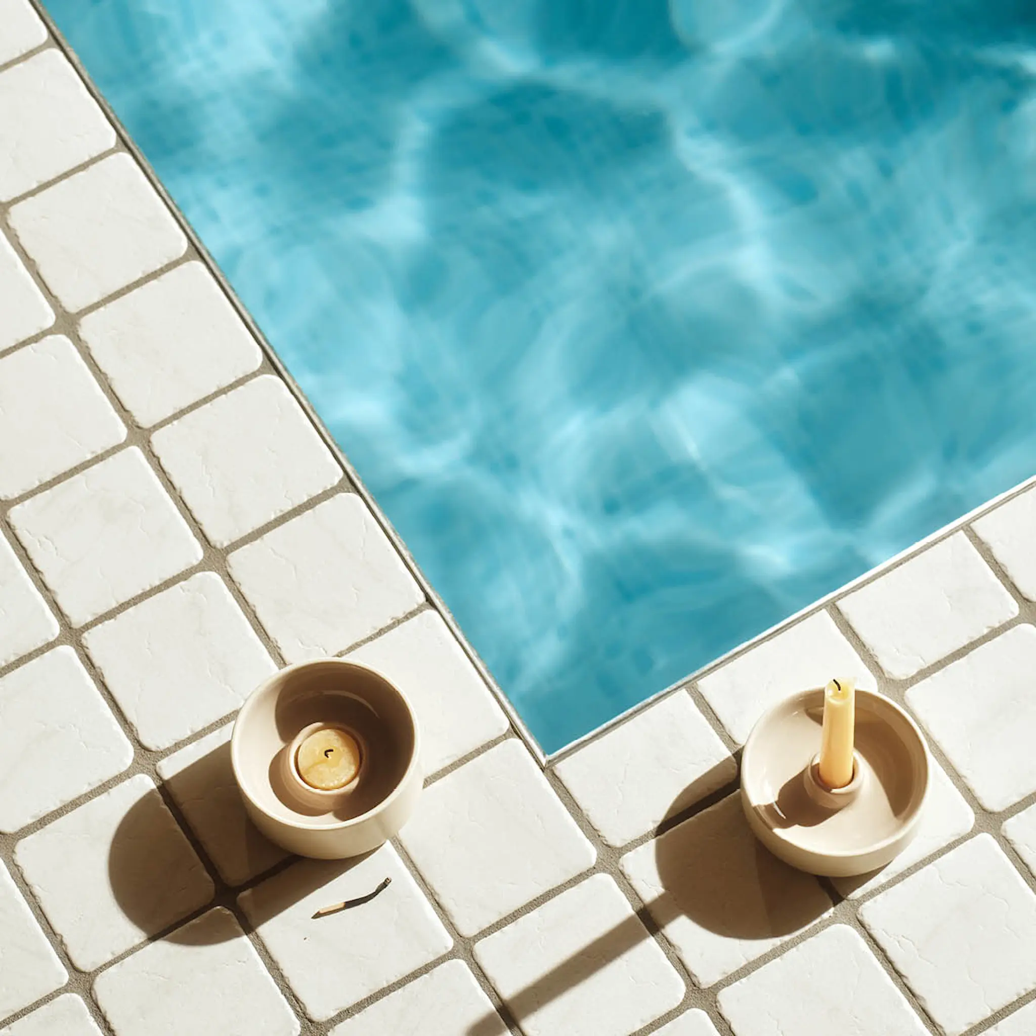 Arabia Kirnu ljusstake 11x3,5 cm beige