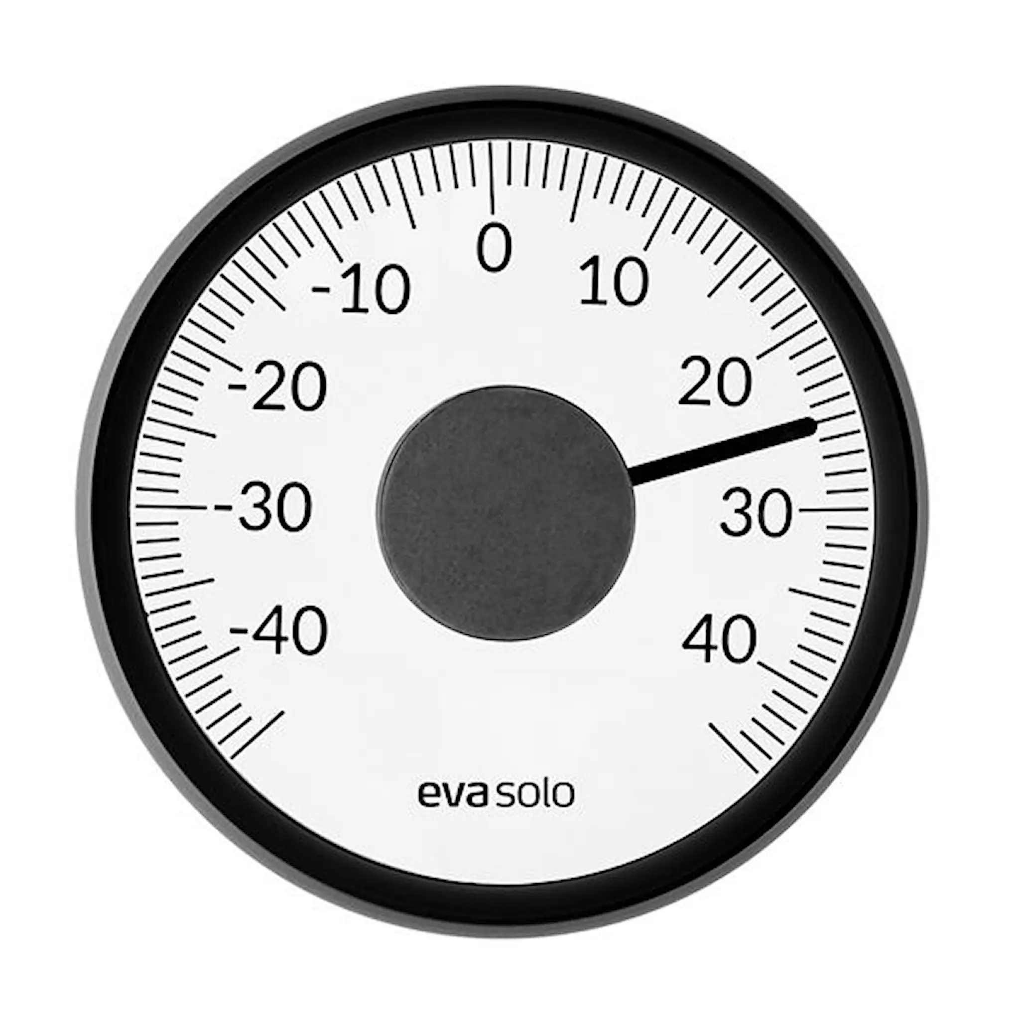 Eva Solo Utomhustermometer För Fönster 8,5 cm Svart