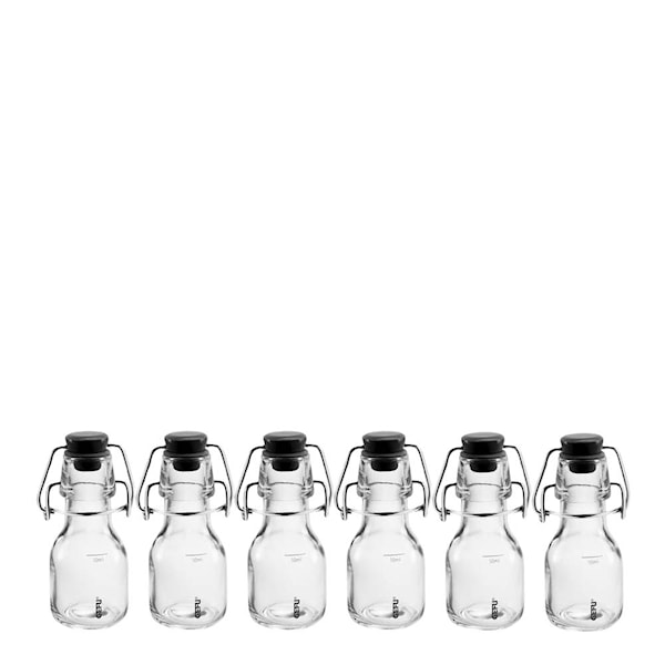 Gingo glasflaska 6 cl 6-pack klar