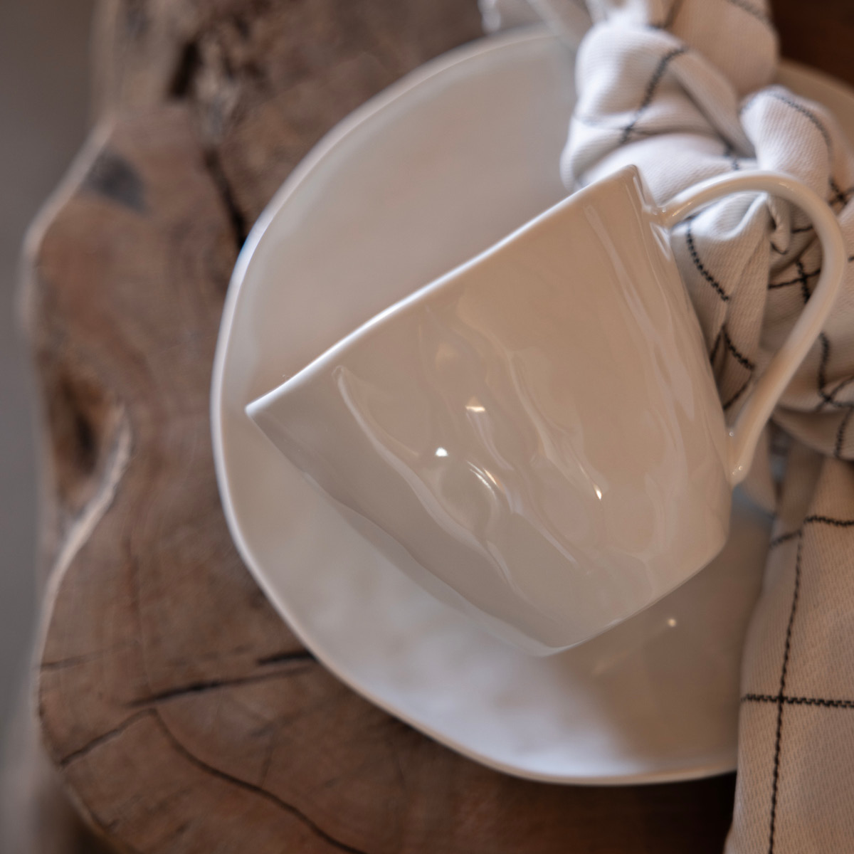 Sögne Home Tilly assiett 20 cm vit