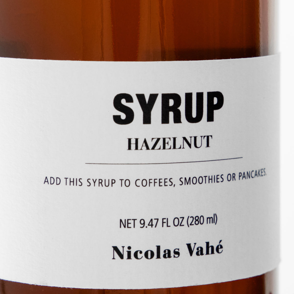 Nicolas Vahé Syrup hazelnut 280 ml