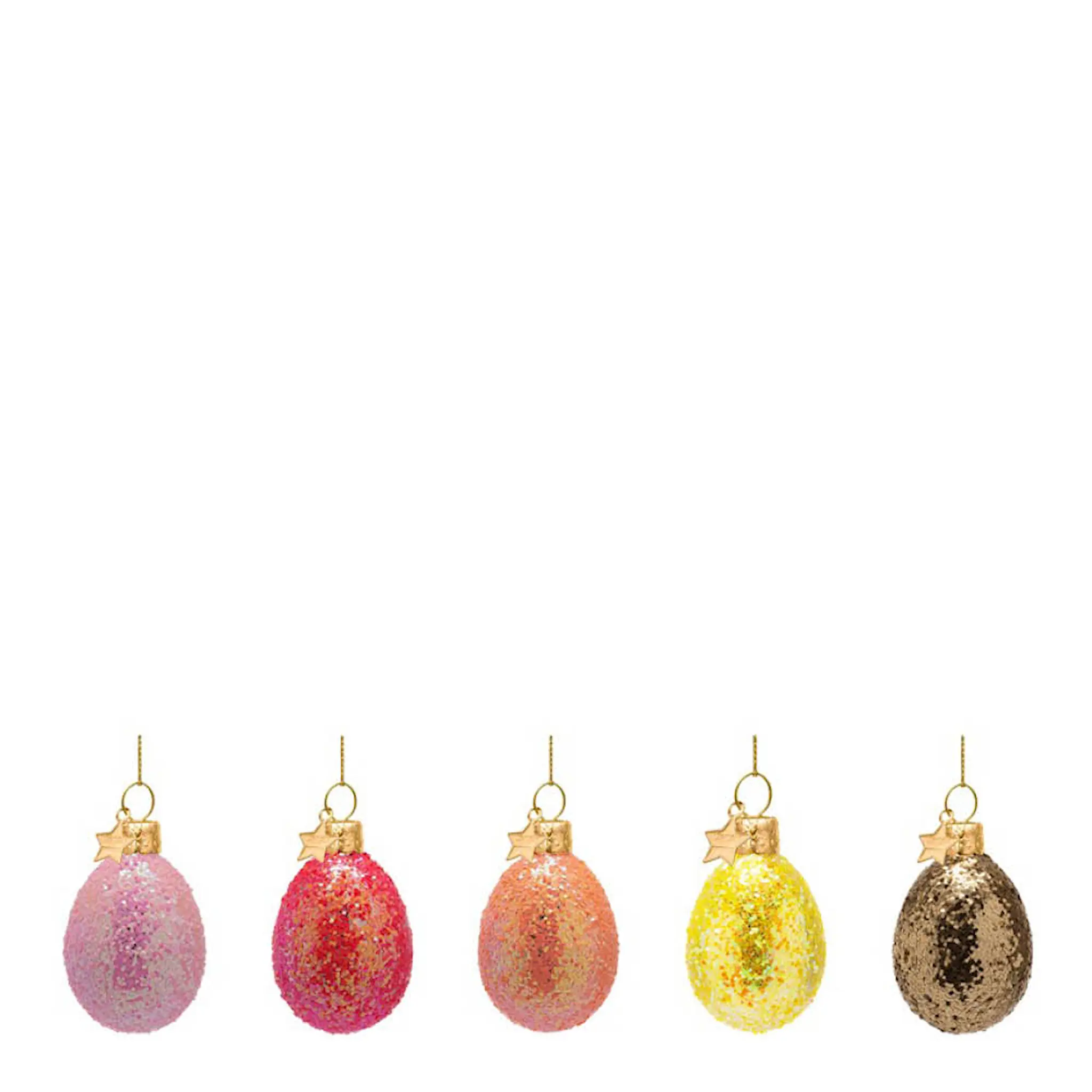 Vondels Pääsiäiskoriste Sorbet Sparkle Eggs 3 kpl