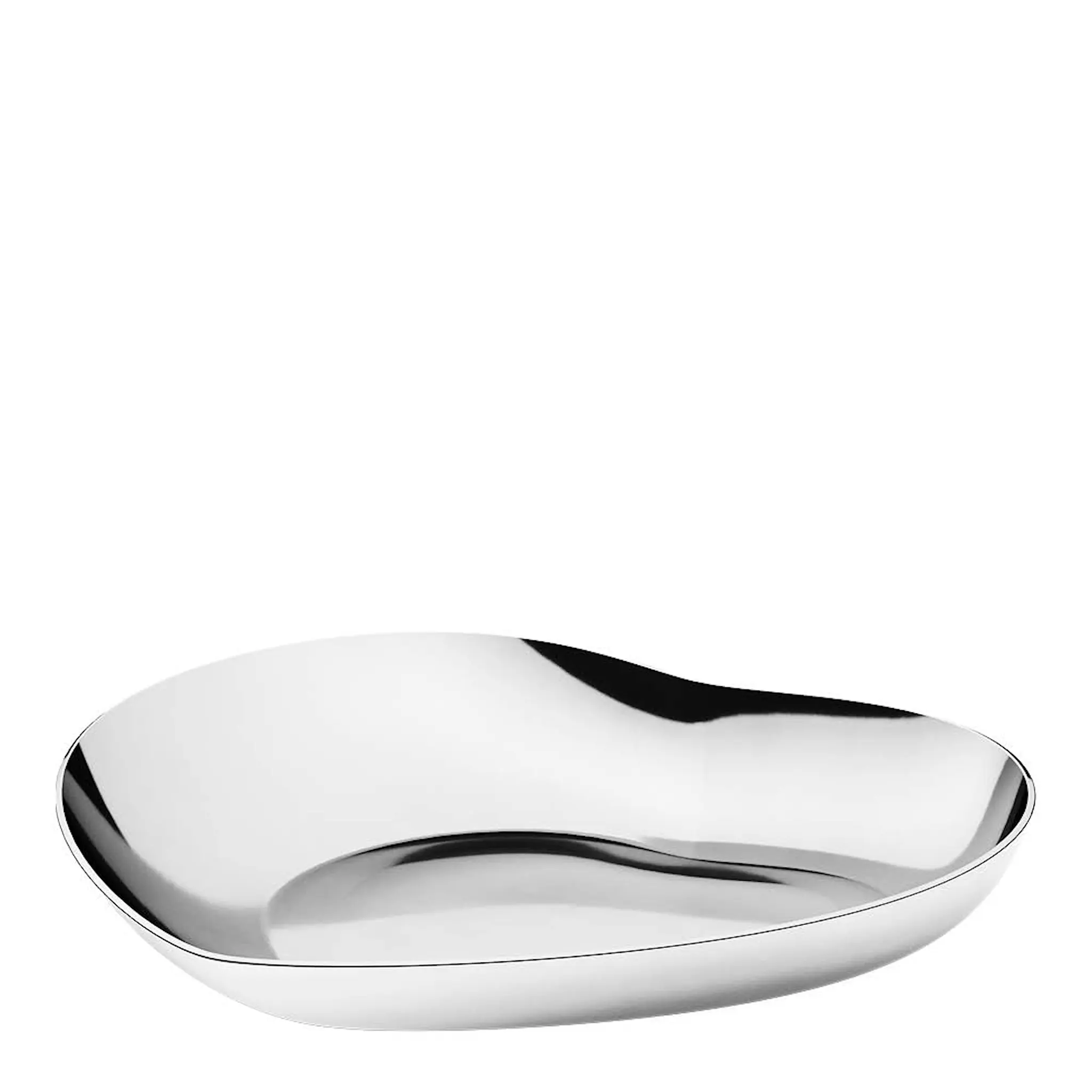 Georg Jensen Heart skål 12 cm blankt stål