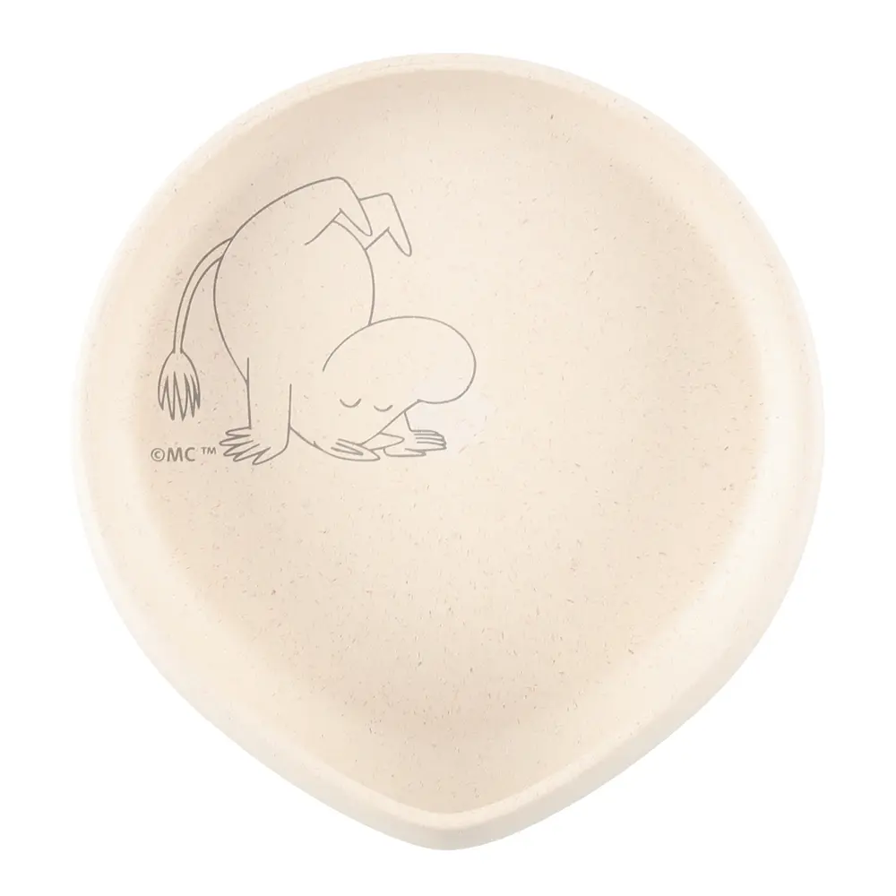 Muumi Lasten lautanen kalteva 16x17 cm Muumipeikko