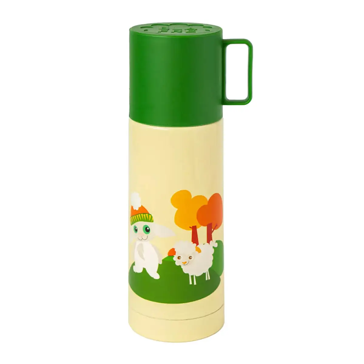 Blafre Lille Kanin På Tur termos 350 ml grön/ljusgul