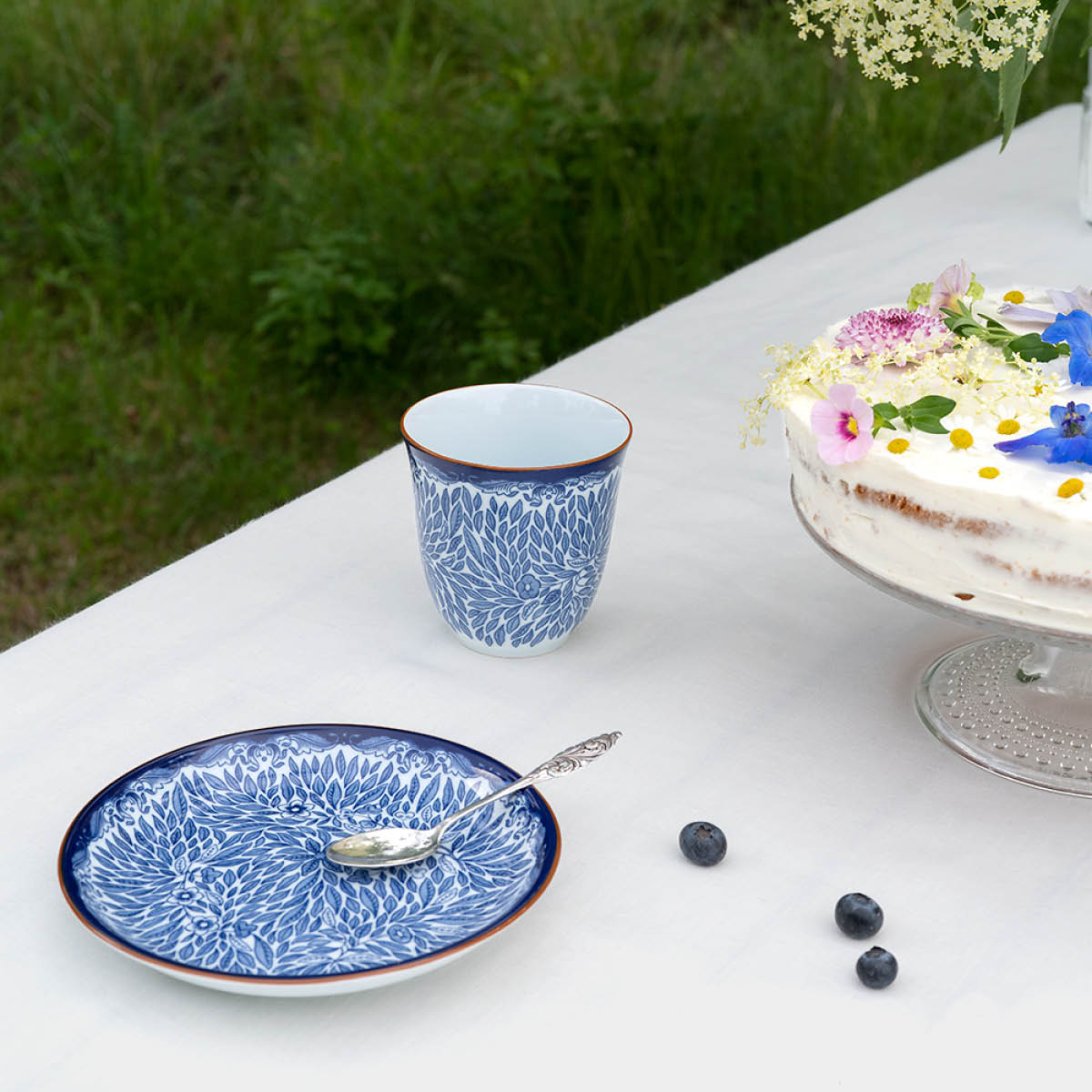 Rörstrand Ostindia Floris krus 30 cl uten hank