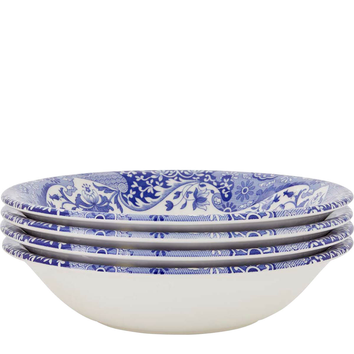 Spode Blue Italian Christmas Tree skål 20 cm blå/hvit