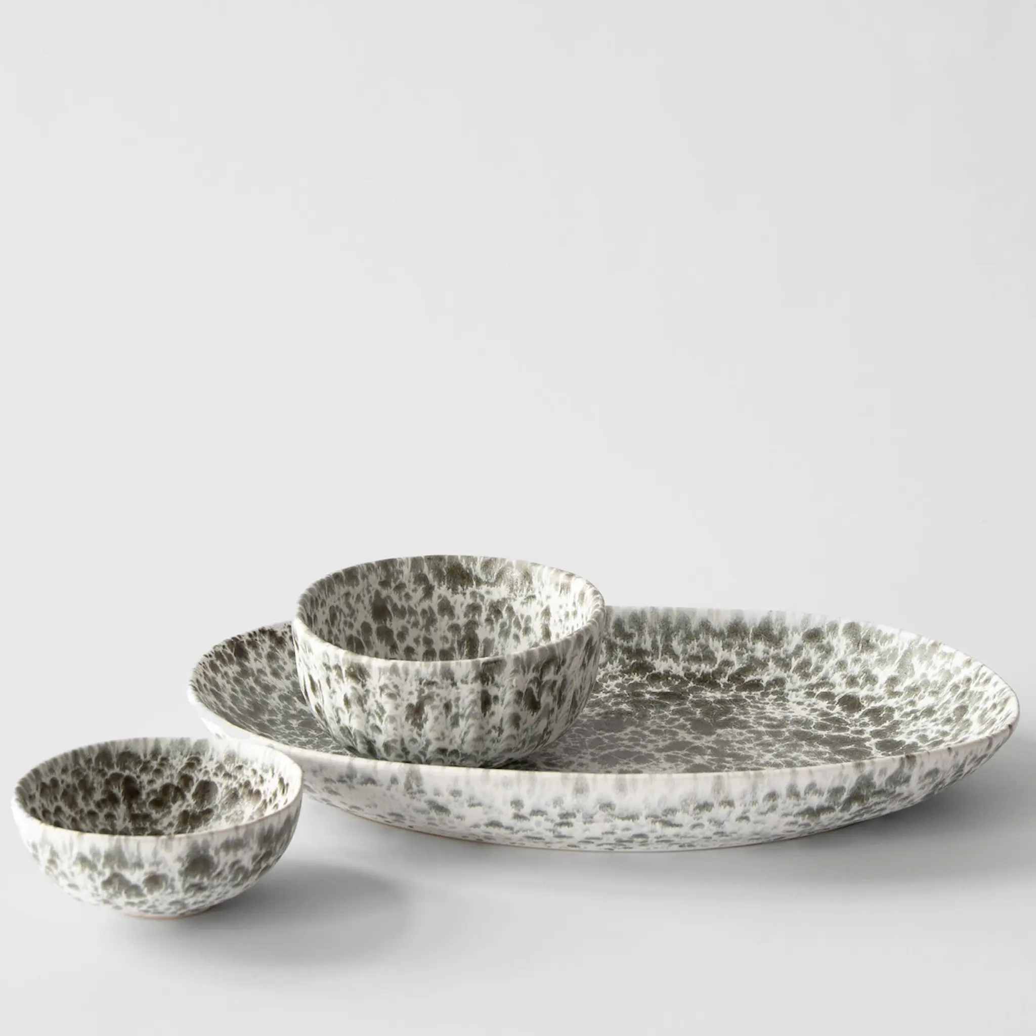 Tell Me More Rivoli Kulho 11 cm Green Splatter