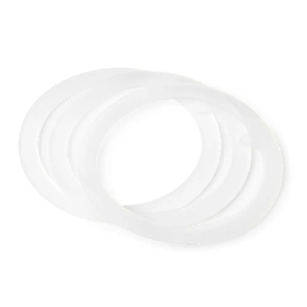 Grand cru Silikonirengas purkille Ø10 cm 3 kpl Kirkas