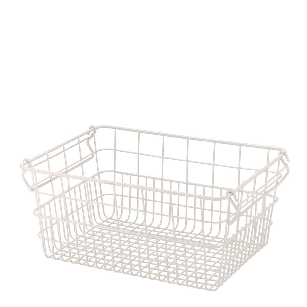 Blomus Kago lagringskurv 37x27x17 cm firkantet beige