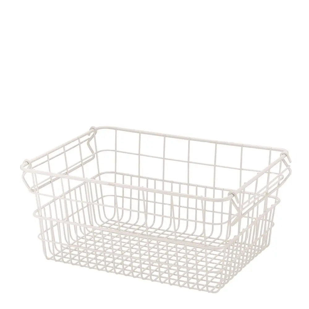 Kago lagringskurv 37x27x17 cm firkantet beige