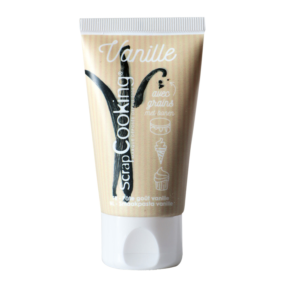 ScrapCooking Vaniljpasta 50 g vit