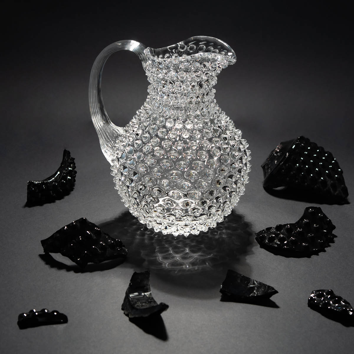 Klimchi Hobnail karaffel 2L crystal