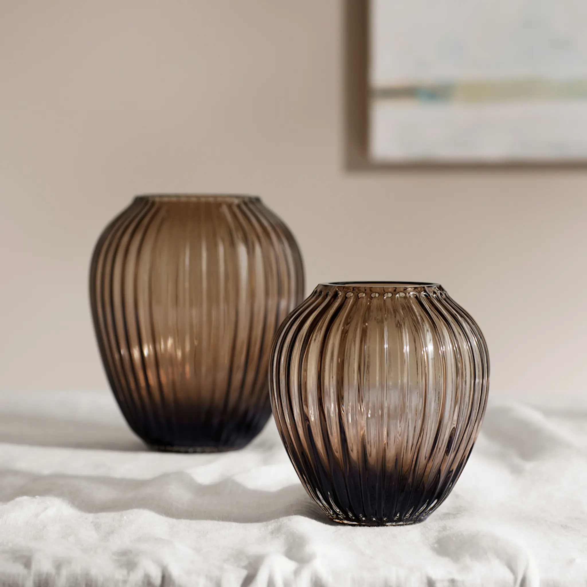 Kähler Hammershøi Vas 18.5 cm Valnöt