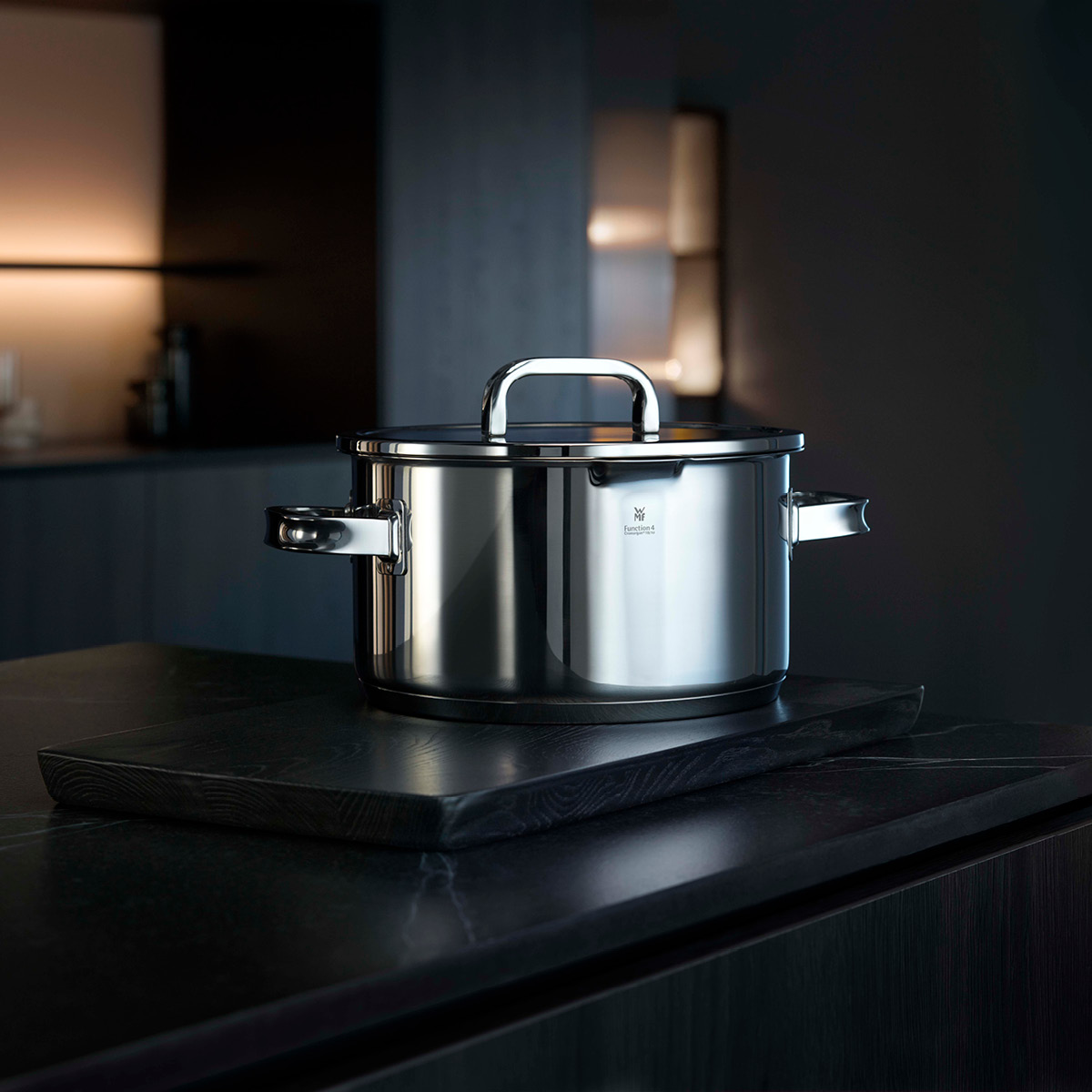 WMF PermaDur Advance kastrull med lock 24 cm 5,7 L