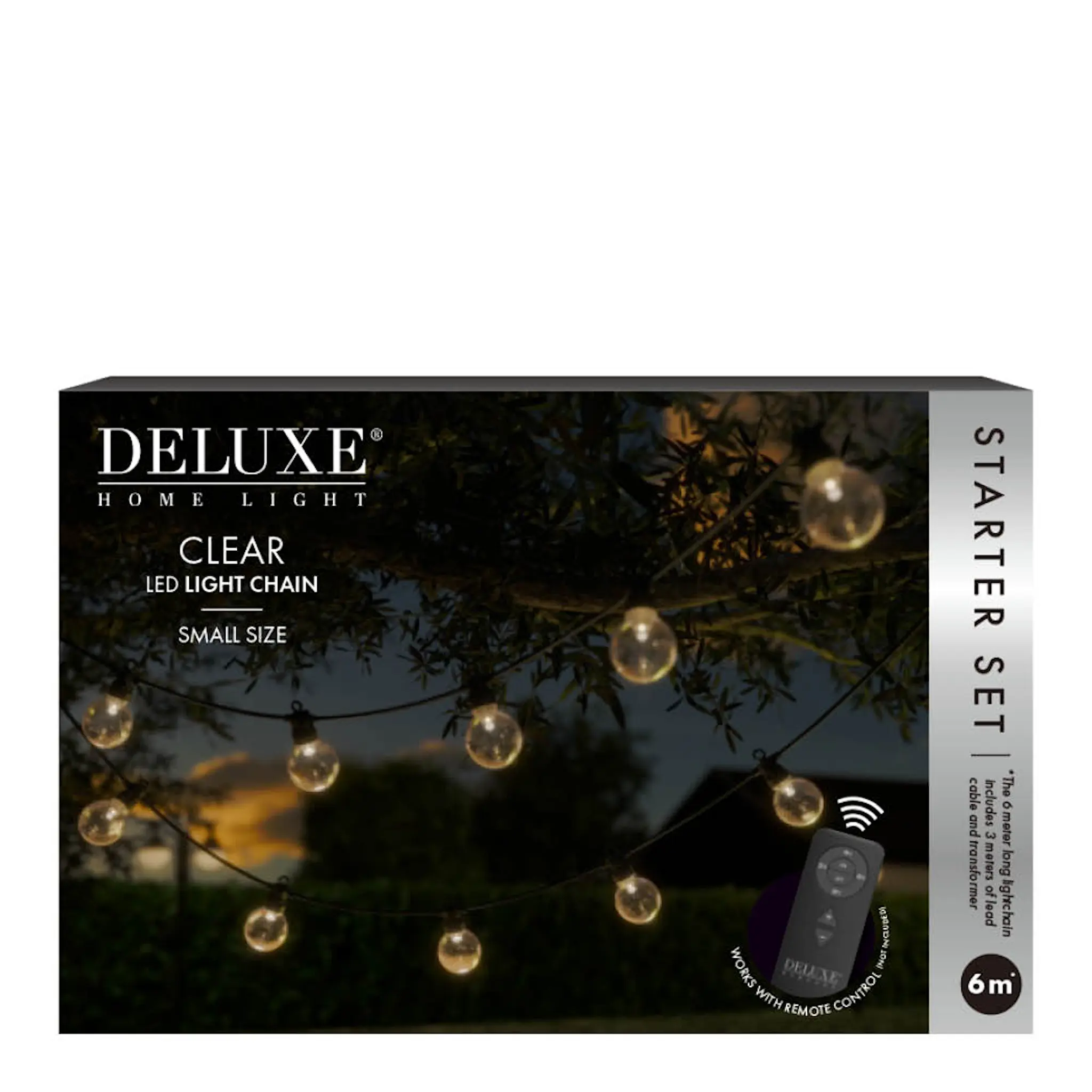 DeluxeHomeart LED Valosarja aloitussarja 6 m Kirkas