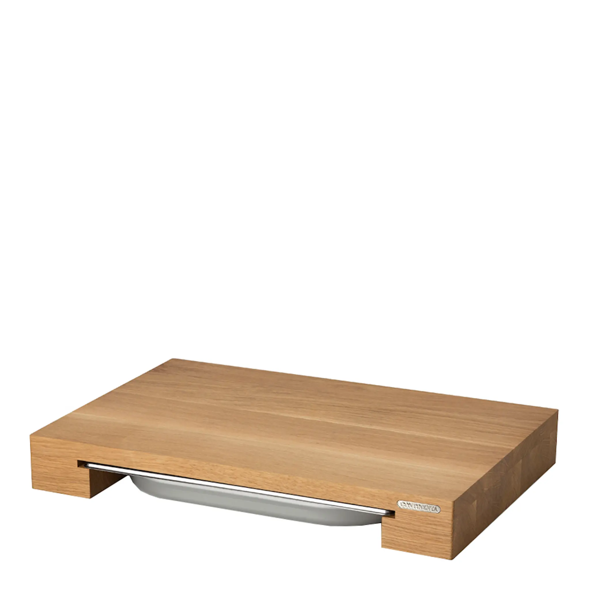 Continenta Skärbräda med Låda 39x27x6 cm Ek