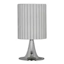 Tulip bordslampa 50x26 cm silver