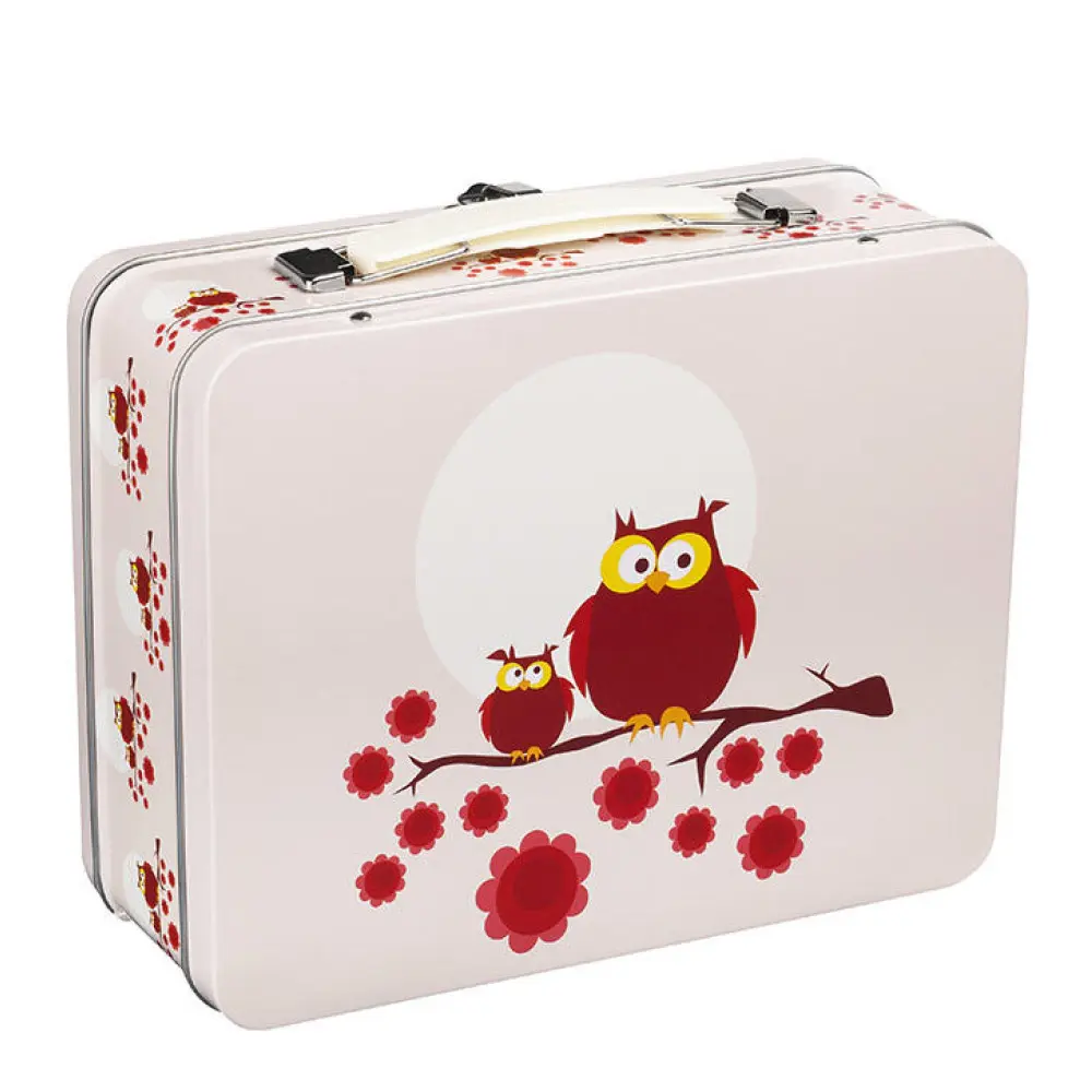 Eväsrasia Pöllö 19x16 cm Vaaleanpunainen