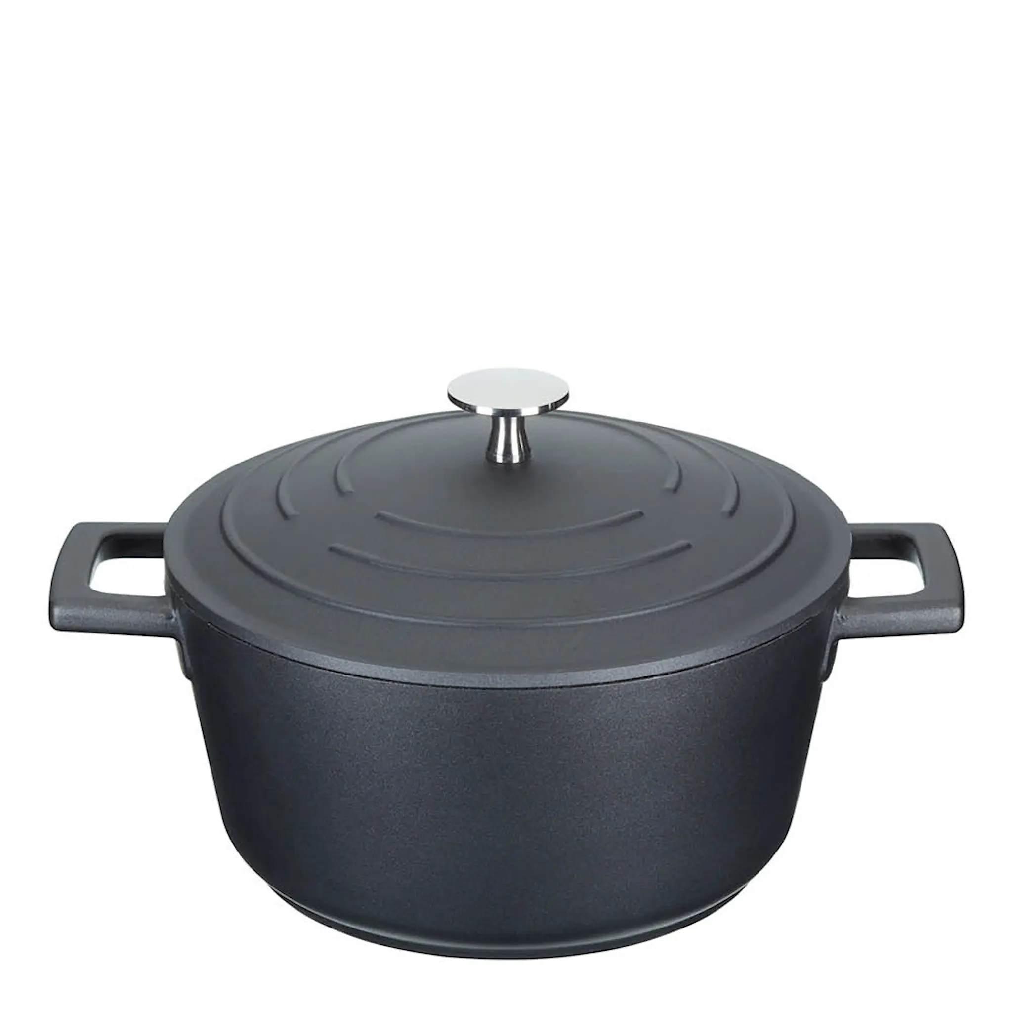 MasterClass Cast Aluminium Pata 2,5 L Musta