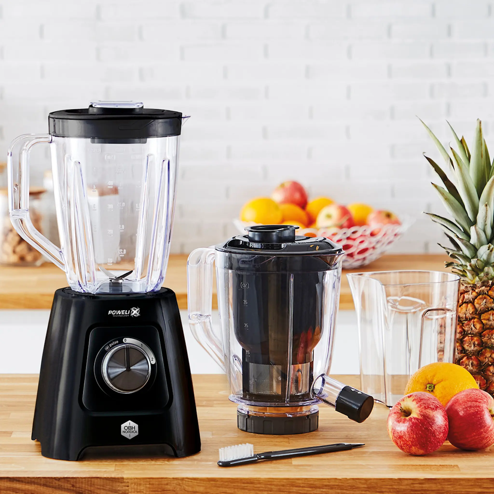 OBH Nordica Blendforce 2-I-1 Juicer/Blender 1,25L