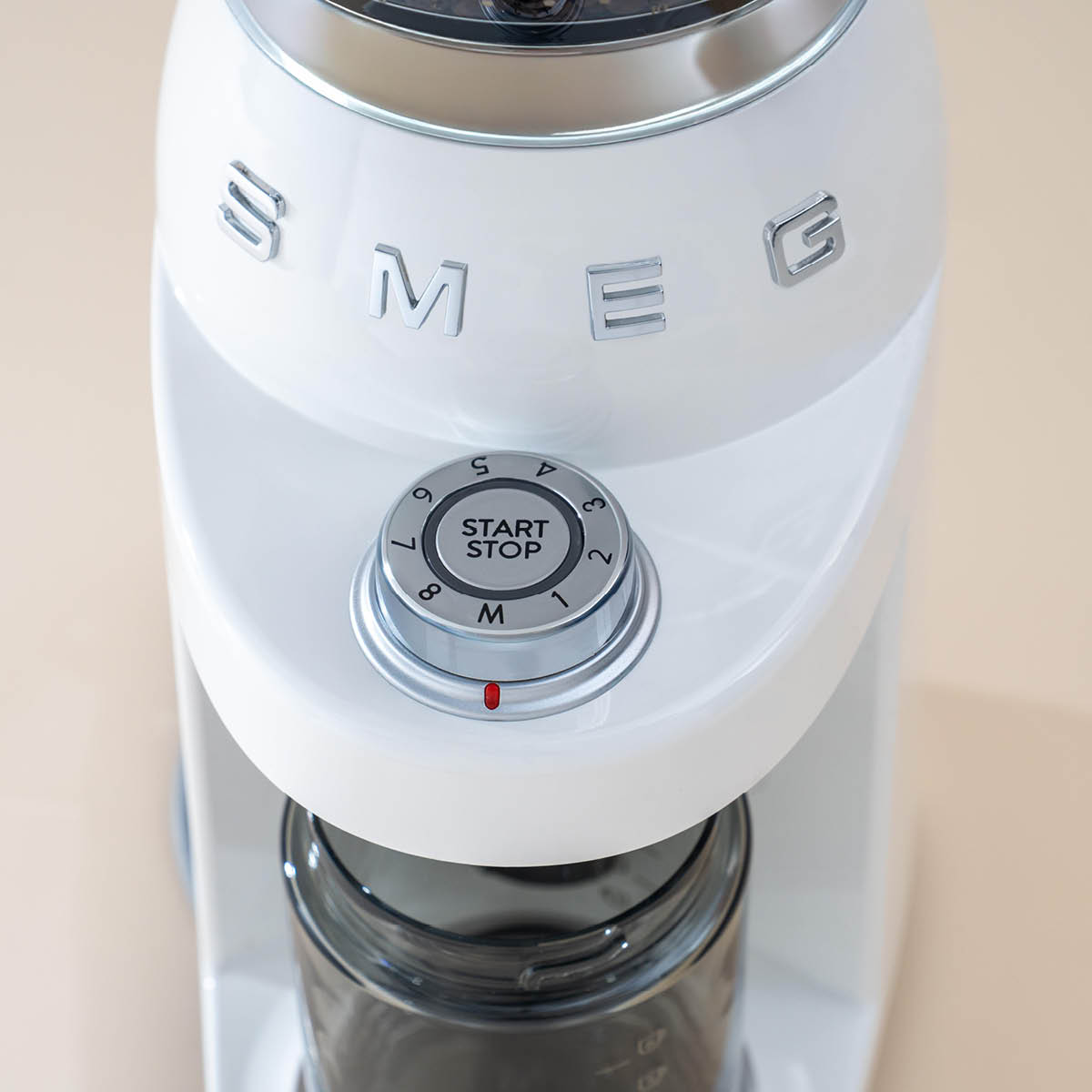 Smeg Smeg Kahvimylly CGF03 240g Valkoinen